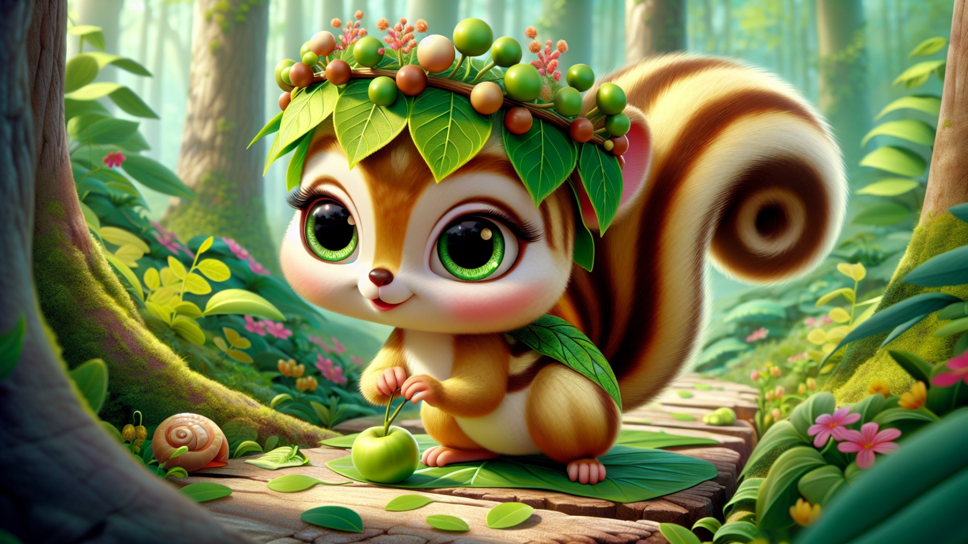 Xiao Bei is very agile and has keen hearing, able to catch the faintest sounds in the forest.