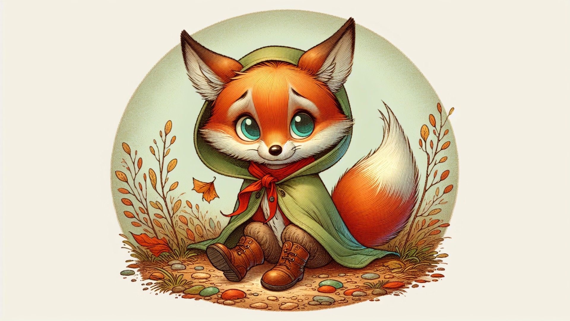 The little fox was touched by what it heard, but it did not rush to respond.